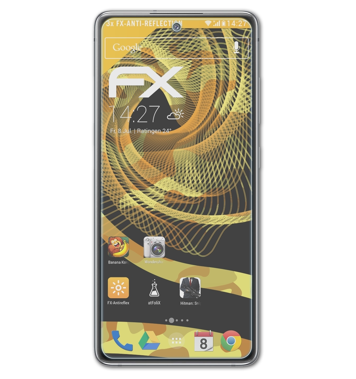 Samsung 3x FE) FX-Antireflex Galaxy ATFOLIX S20 Displayschutz(für