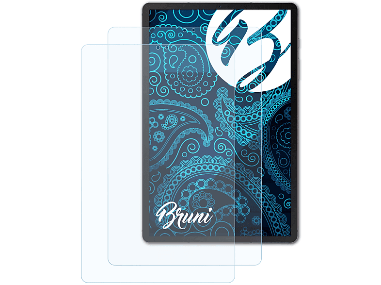 BRUNI 2x Basics-Clear Schutzfolie(für Samsung Galaxy Tab S6)