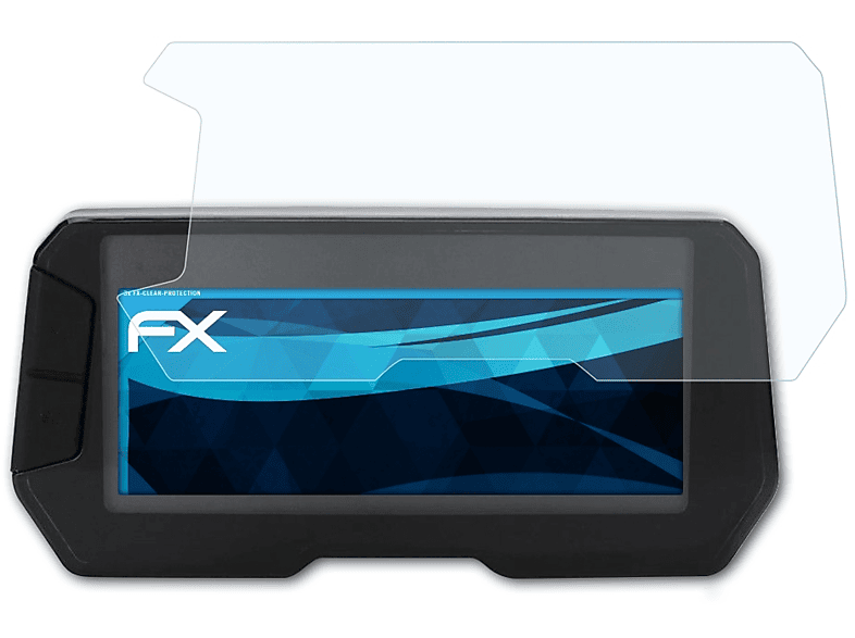 ATFOLIX 3x FX-Clear Displayschutz(für Honda Varadero 125/XL 1000 V (SM8))