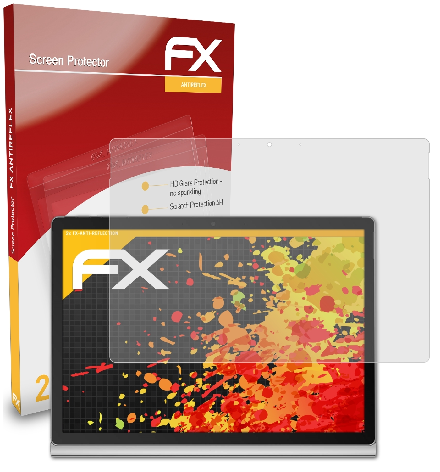 Surface FX-Antireflex (13,5 2x Microsoft inch)) ATFOLIX Book Displayschutz(für 3