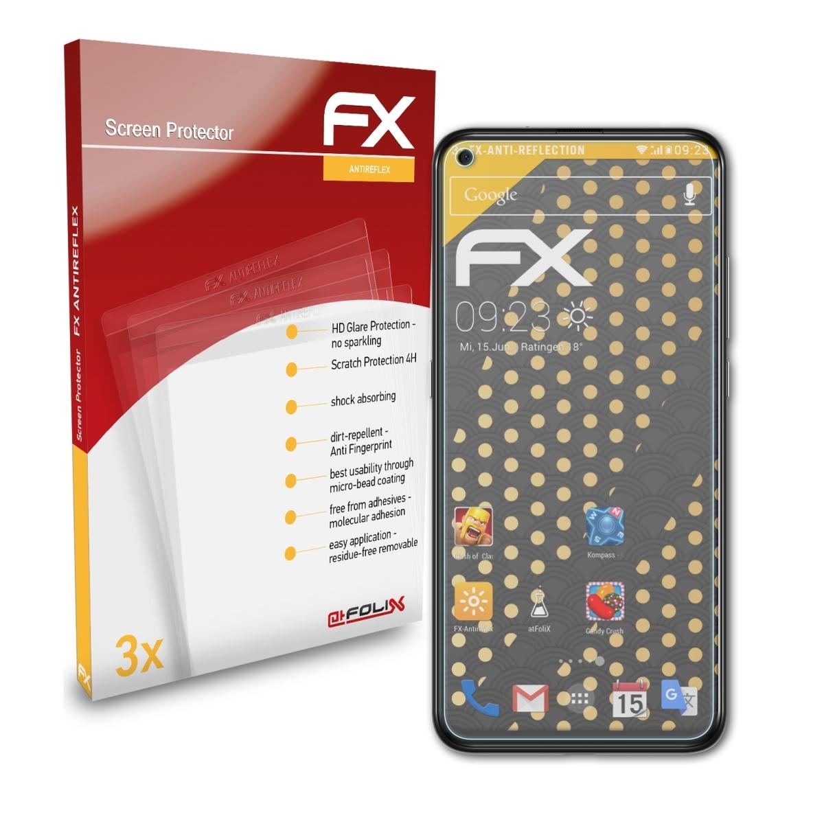 3x Alcatel FX-Antireflex Displayschutz(für TCL ATFOLIX Plex)