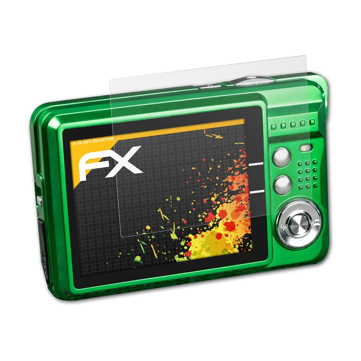 ATFOLIX 3x FX-Antireflex Displayschutz(für TFT (21 2.7 Inch MP)) Voxpan