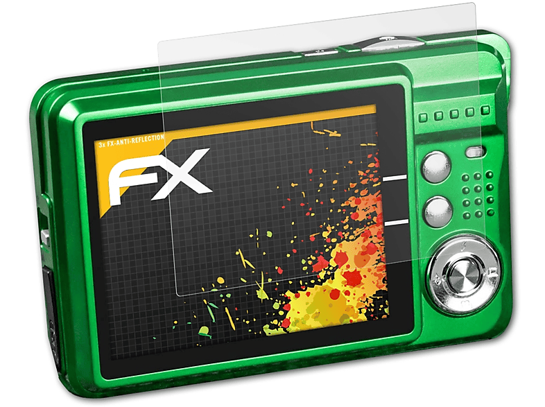 ATFOLIX 3x FX-Antireflex Displayschutz(für TFT (21 2.7 Inch MP)) Voxpan