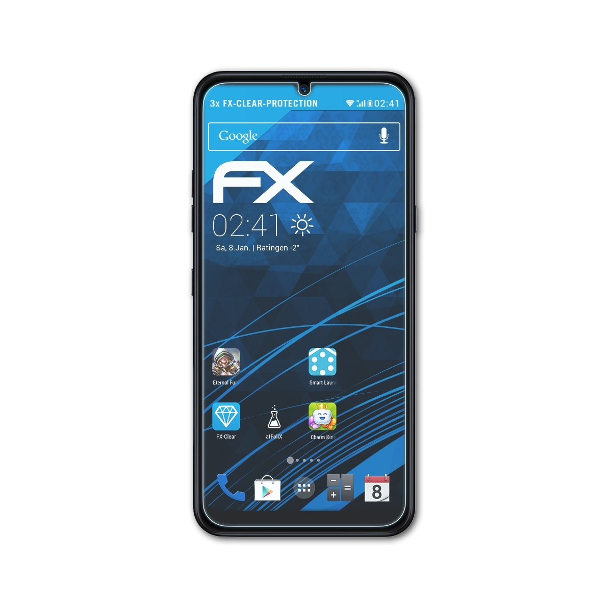 Q60) FX-Clear LG Displayschutz(für 3x ATFOLIX