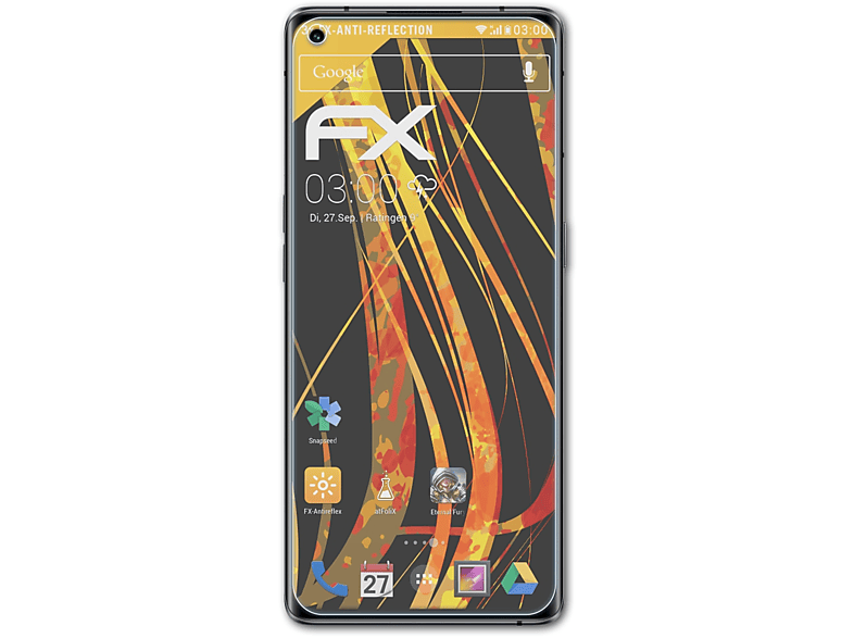 ATFOLIX 3x FX-Antireflex Displayschutz(für Realme GT Master Edition)