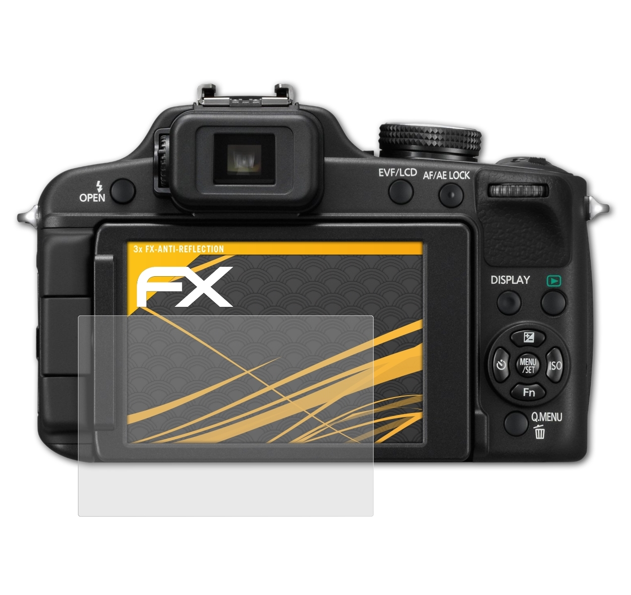 ATFOLIX 3x FX-Antireflex Displayschutz(für DMC-FZ100) Panasonic Lumix