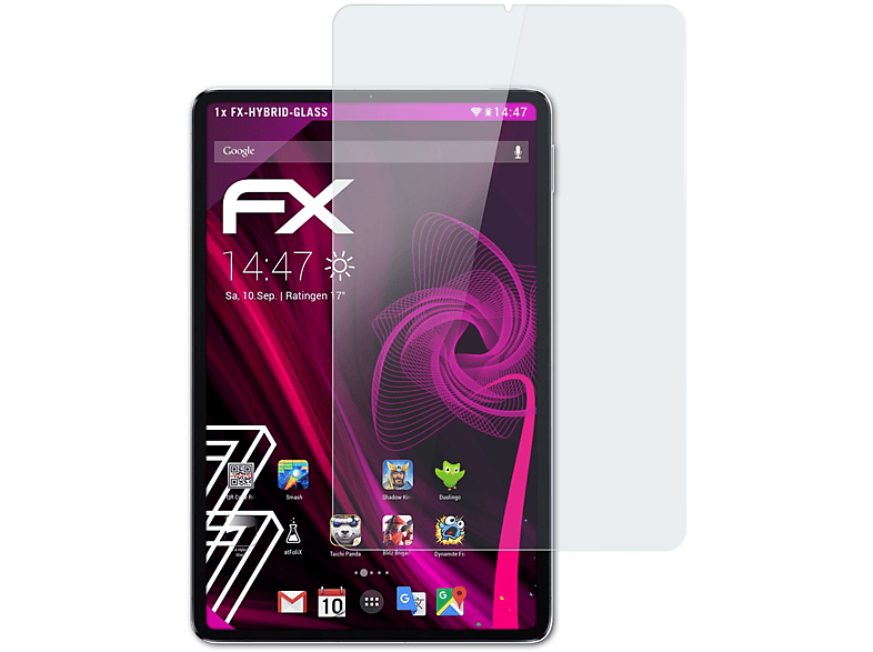 ATFOLIX FX-Hybrid-Glass Schutzglas(für Pad Xiaomi 5) Mi
