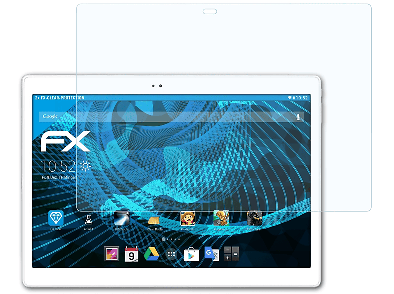 ATFOLIX 2x FX-Clear Displayschutz(für Alldocube X Neo)