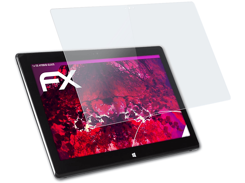 FX-Hybrid-Glass Terra 1161 Pro) ATFOLIX Pad Schutzglas(für Wortmann