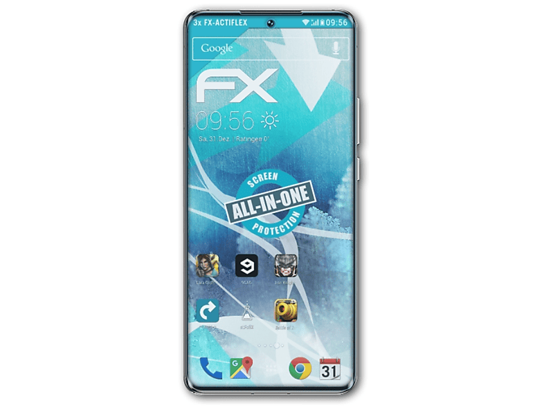 ATFOLIX 3x FX-ActiFleX Displayschutz(für Meizu 18s Pro)
