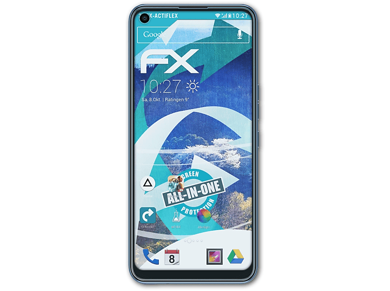 Echt ATFOLIX 3x FX-ActiFleX Pro) Displayschutz(für 7 Spark Tecno