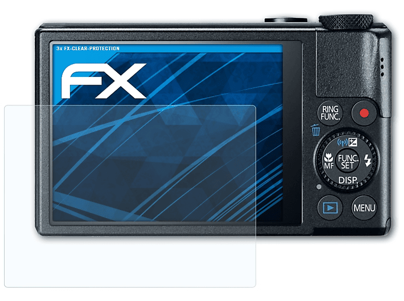 ATFOLIX 3x FX-Clear Displayschutz(für Canon PowerShot S110)