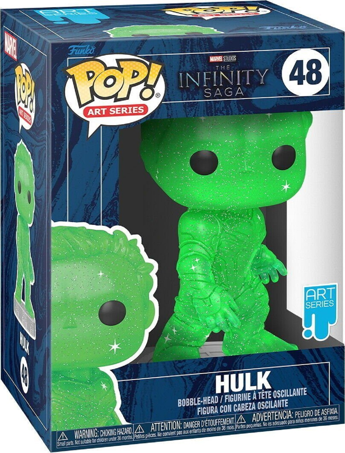 - #48 Hulk Marvel: - Infinity Saga Art POP! Funko Series
