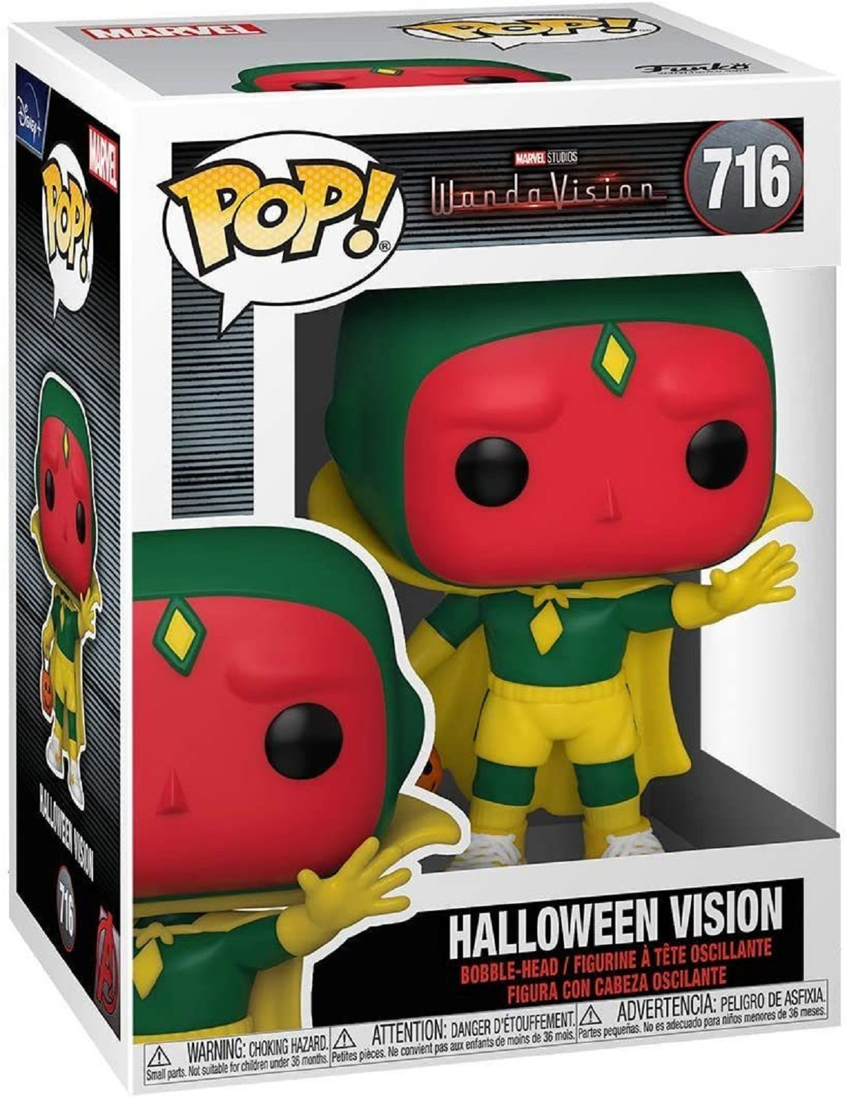 Halloween Funko Marvel: - Vision #716 POP! WandaVision