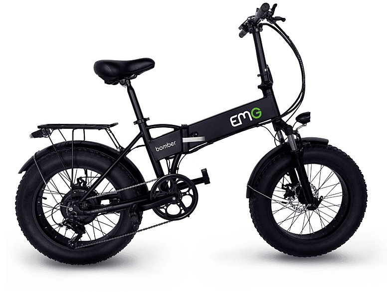 EMG EBIKES EMG "Bomber" 20 Zoll Fat Muscle EBike, 10Ah, schwarz