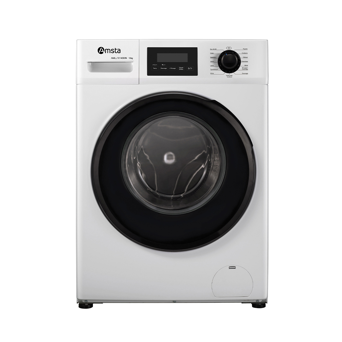 Lavadora carga frontal - AMLL101400IN AMSTA, 10 kg, Blanco