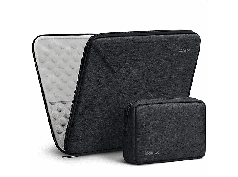 INATECK Laptophülle für MacBook Air XPS 2016-2022, M2/M1 Polyester,EVA, black Apple, Notebookhülle MacBook 13 Sony, 13 ASUS, Dell, Surface Microsoft HUAWEI, für Pro, Sleeve HP, 2022-2018, Pro Toshiba, M2/M1 Acer, 13