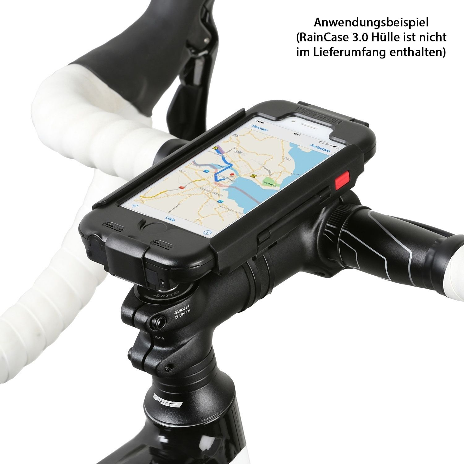 Wicked Chili QuickMOUNT 3.0 Support De Guidon Pour Vélo/moto