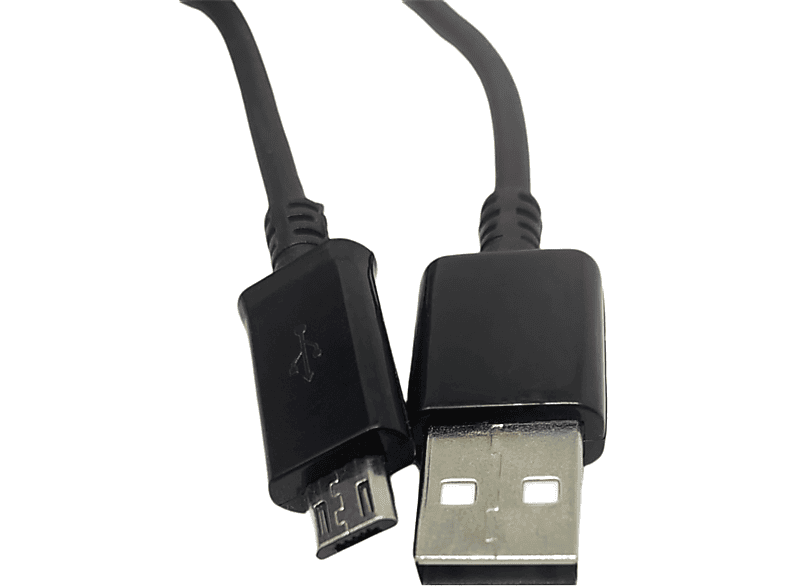 Kabel, Schwarz Micro USB HBASICS Ladekabel,