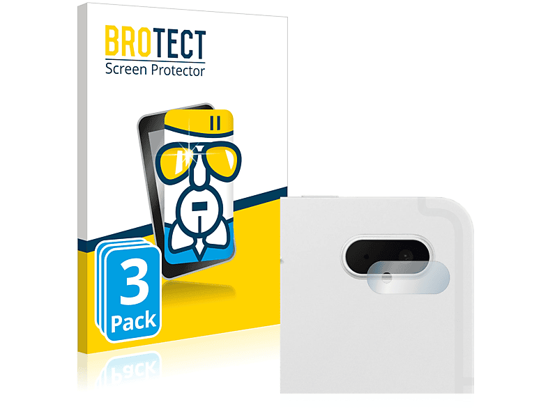 BROTECT 3x Airglass klare Schutzfolie(für Samsung Galaxy Tab S7 FE (im Querformat))
