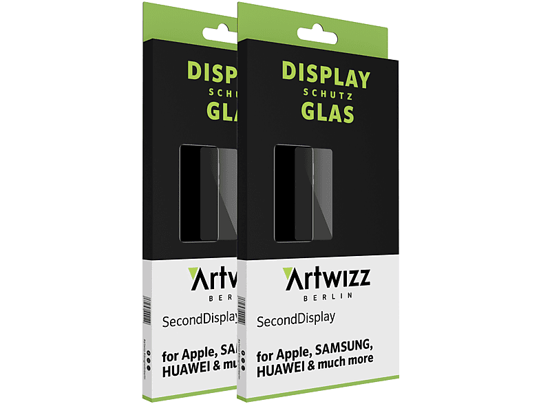 ARTWIZZ SecondDisplay (2er Pack) Displayschutz(für Samsung Galaxy A6 Plus (2018))