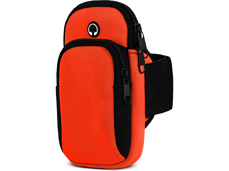 Orange Full Sport Armband, MOEX G4, Cover, LG,