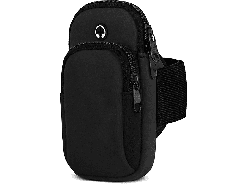 MOEX Sport Armband, Full Cover, Apple, iPhone XS Max, Schwarz