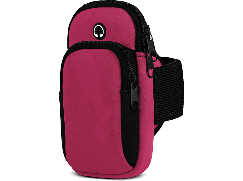 MOEX Sport Armband, Full Pink (2018), Samsung, A7 Galaxy Cover