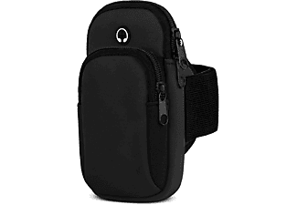 MOEX Sport Armband, Full Cover, Samsung, Galaxy A8 (2018), Schwarz