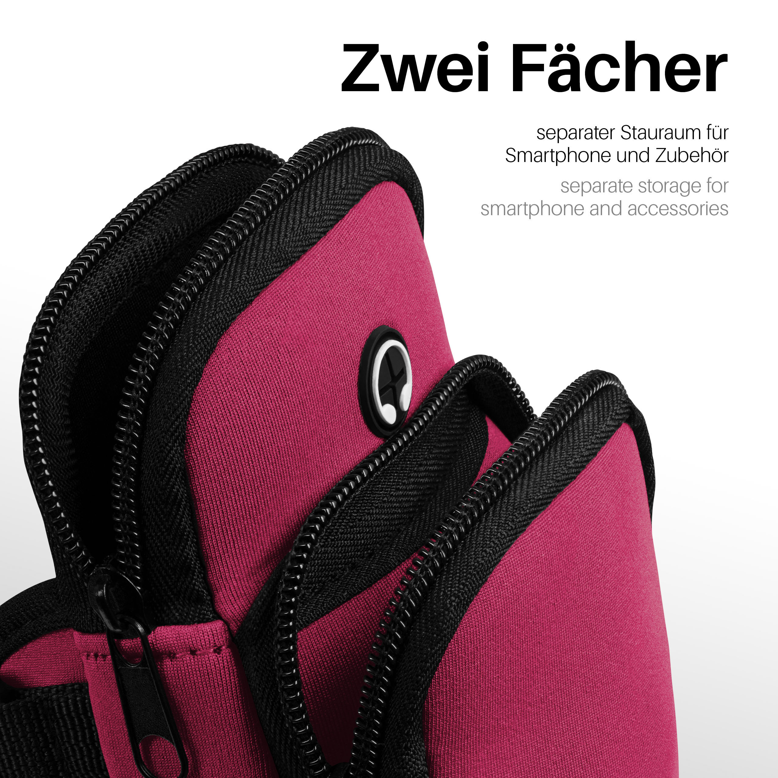 Sport Cover, Xiaomi, MOEX Redmi Armband, Full 9, Pink