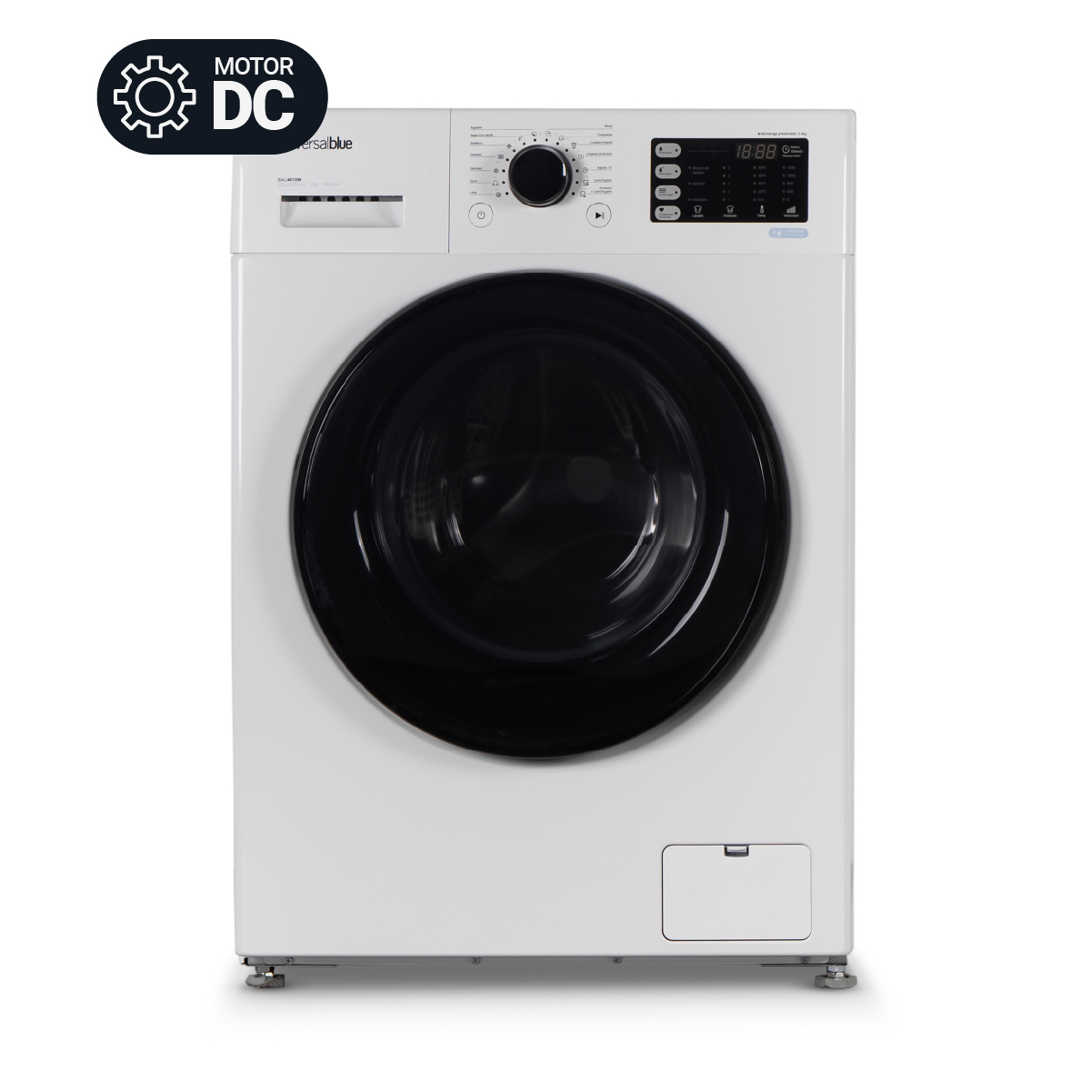 Lavadora Carga Superior bali 4010w universalblue 10 kg blanco blue 10kg 1400 rpm 75db 14