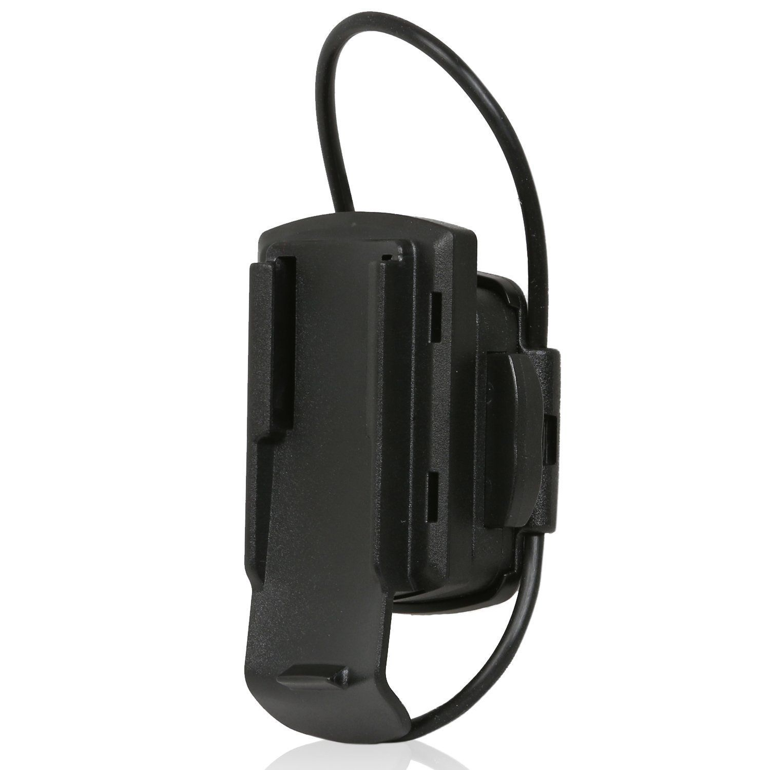 WICKED CHILI Fahrradhalter für Garmin Adapter, - Vorbau schwarz Lenker Kabelbinder Astro, für Fahrradhalterung, Dakota, Approach, Fahrrad- eTrex, GPSMAP Oregon, oder Lenker 22-32 mm, Ø mit passend