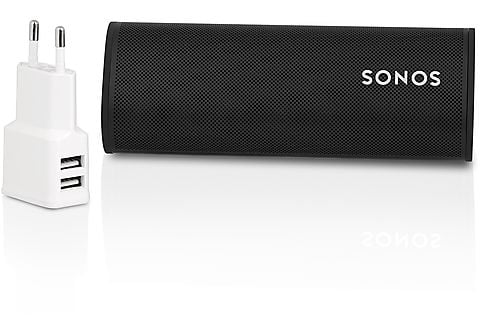 WICKED CHILI Dual USB Ladegerät für Sonos Roam, ersetzt 10W Netzteil für USB-A auf USB-C Kabel (2.4A, 12W) weiß Dual USB Netzteil