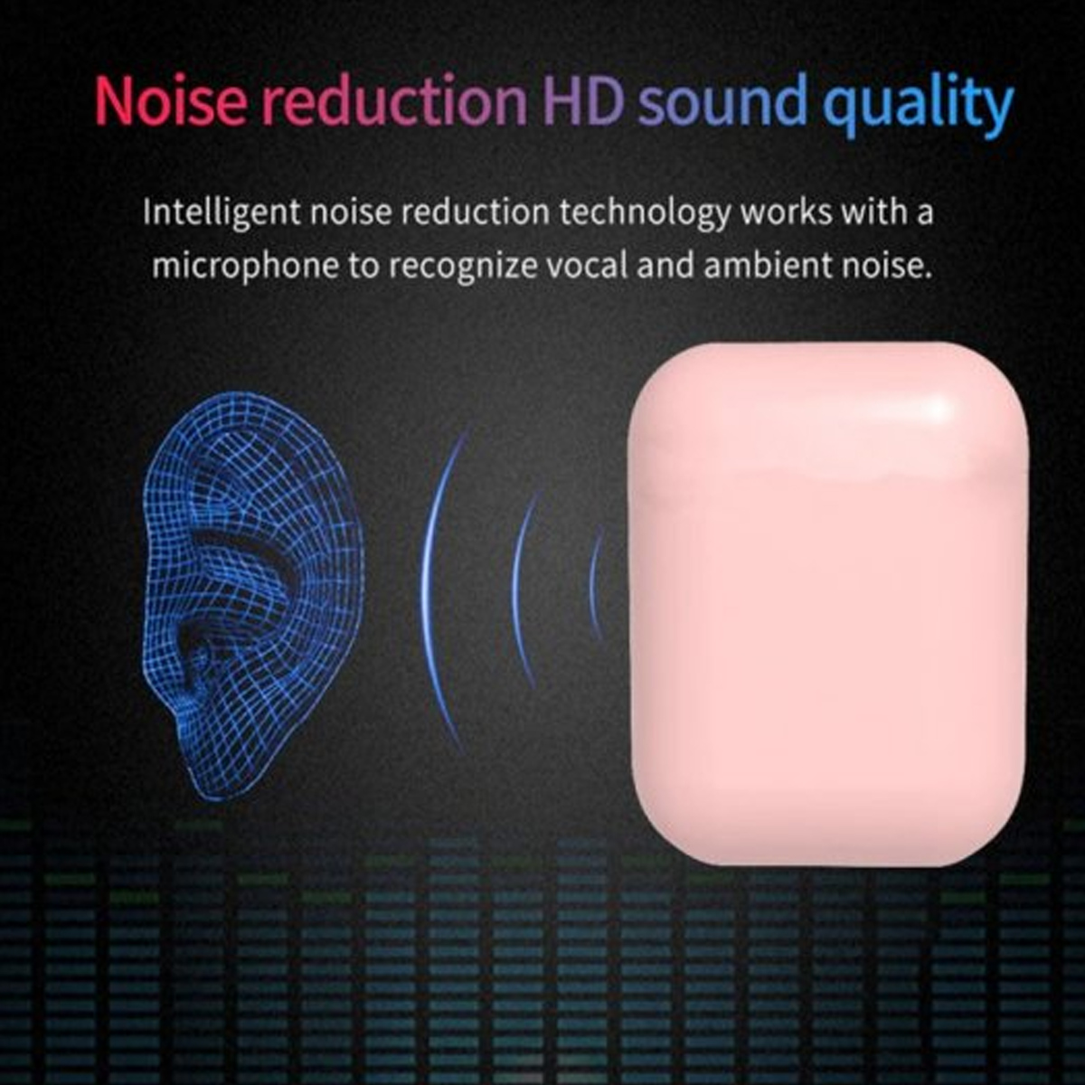 Auriculares True Wireless  - INPOD KLACK, Intraurales, Bluetooth, Blanco