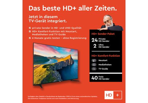 Zoll | 126 TV) TV TELEFUNKEN (Flat, QU50K800 4K, SMART cm, MediaMarkt UHD QLED / 50
