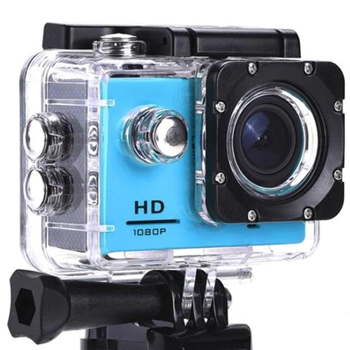 Action Cam Klack 1080 azul full hd deportivas gokpro