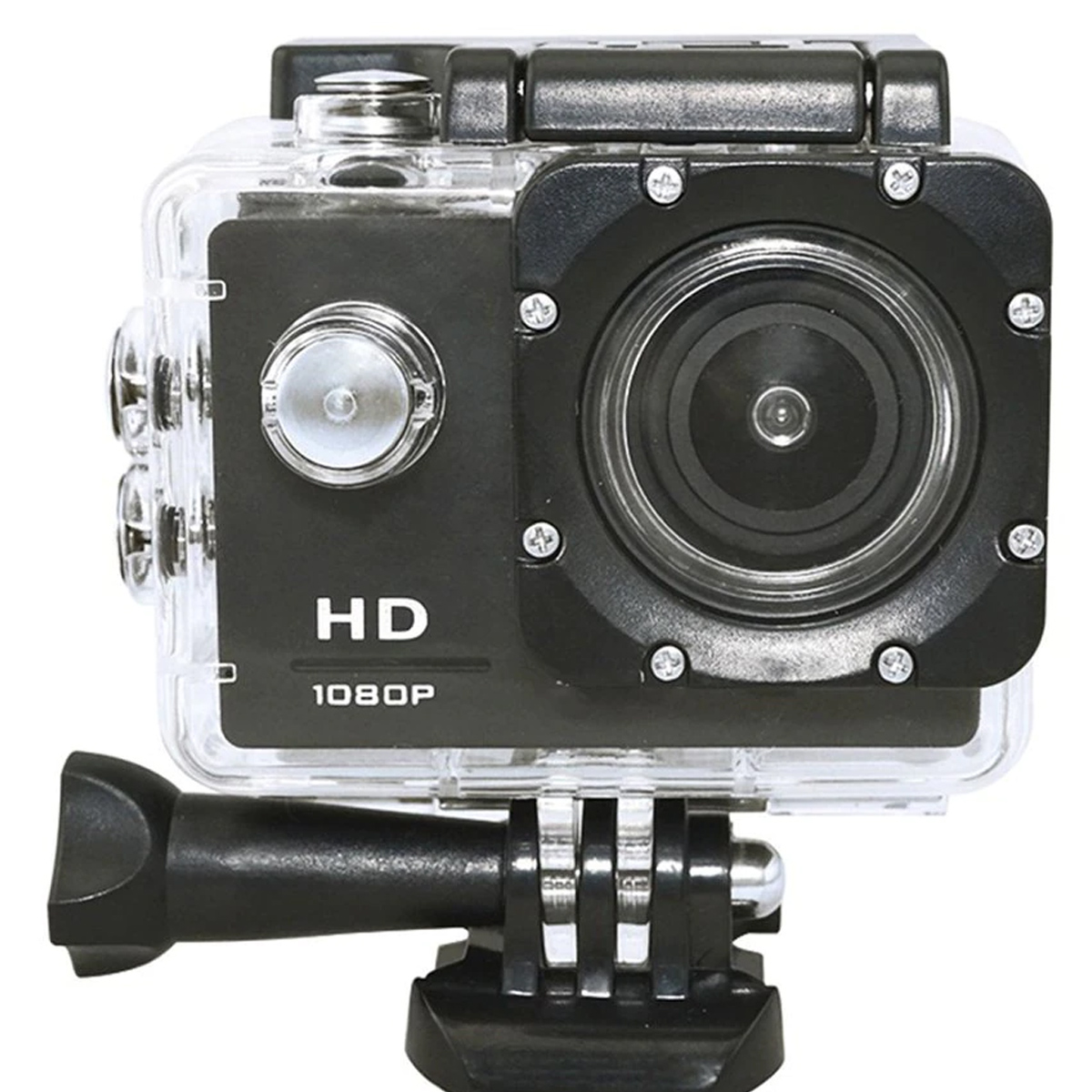 Klack K1080 Deportiva 1080 negro full 1080p resistente al agua gokpro bluetooth 5.0 hdmi soporte tarjeta hasta 32 gb en avi ciclismo esquí cam