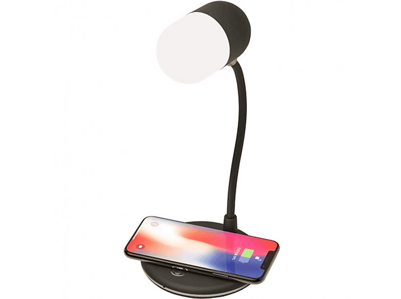 Lampara de mesa Led Inteligente con Altavoz Bluetooth Cargador