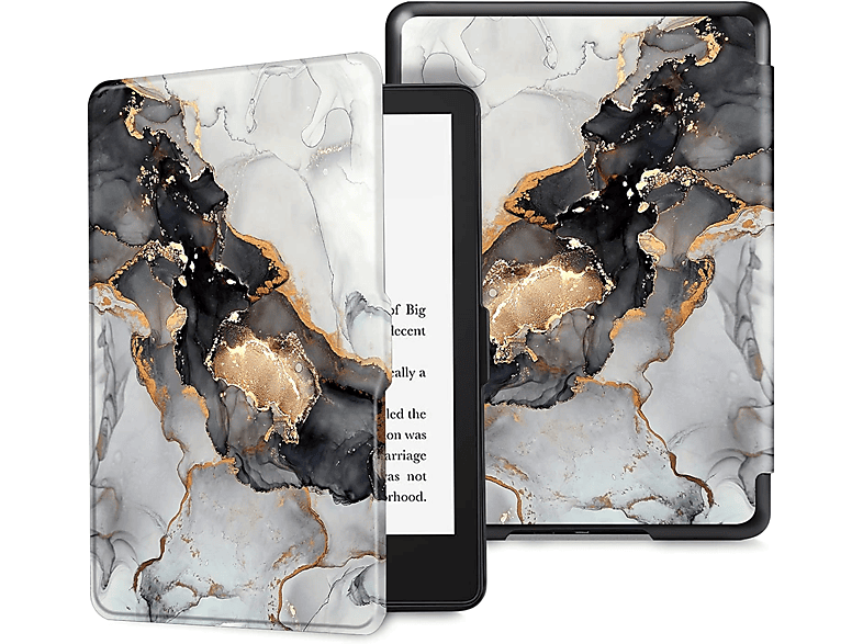 Cloudy FINTIE Kindle Polycarbonat, Tablethülle Bookcover für Marble Hülle
