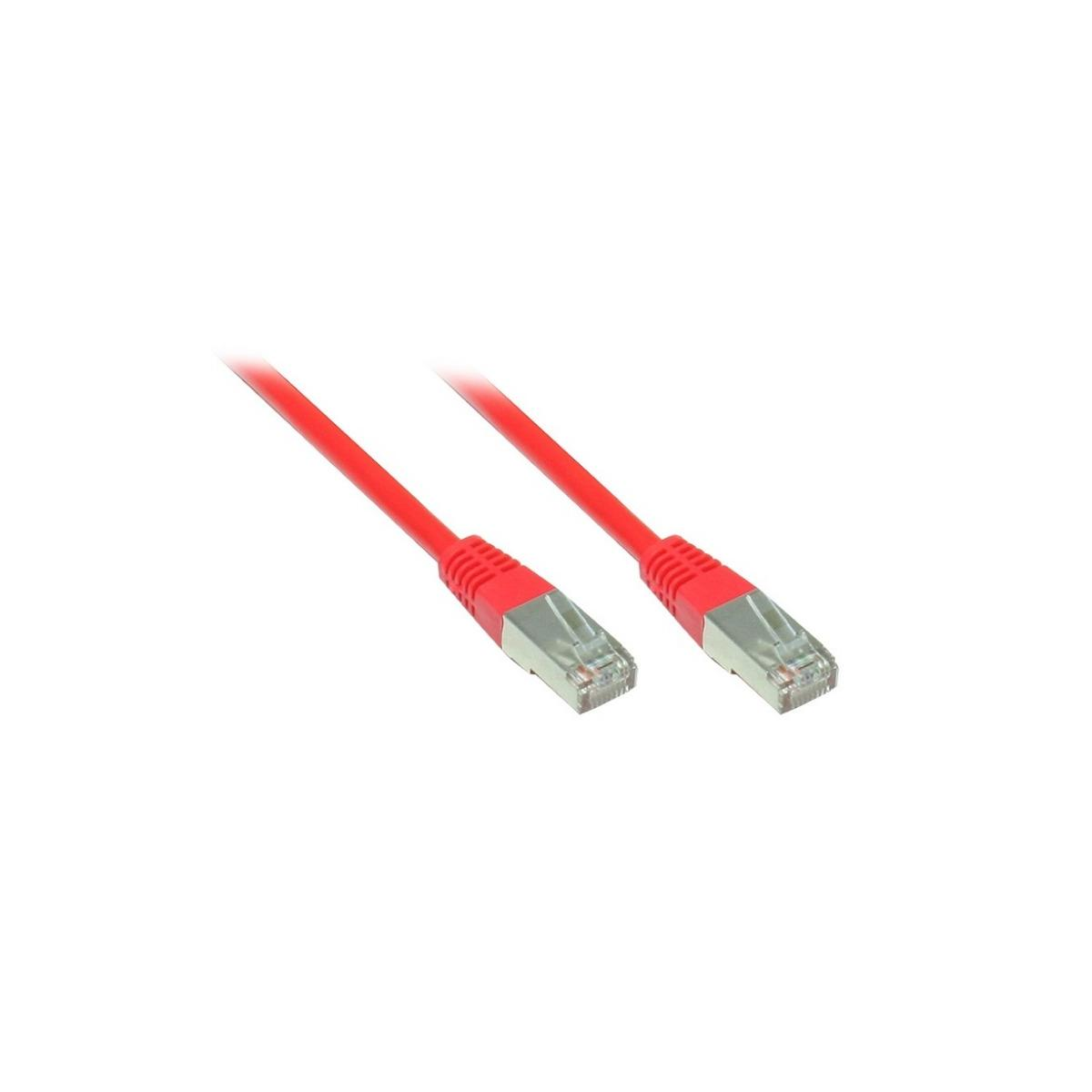 VARIA GROUP SO-30976 Cat.5, Patchkabel Rot