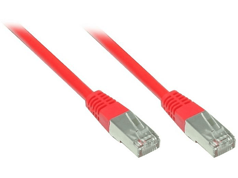 VARIA GROUP SO-30976 Patchkabel Cat.5, Rot