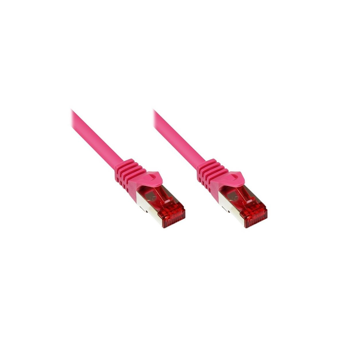 Cat.6, VARIA Patchkabel SO-31331 GROUP Rosa