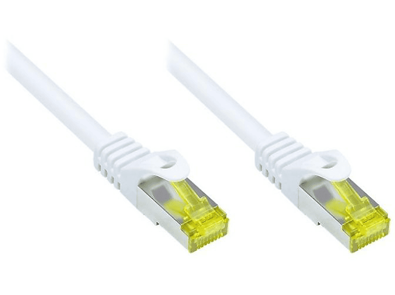 VARIA GROUP SO-34561 Patchkabel Cat.7, Weiß | Adapter & Netzwerkkabel