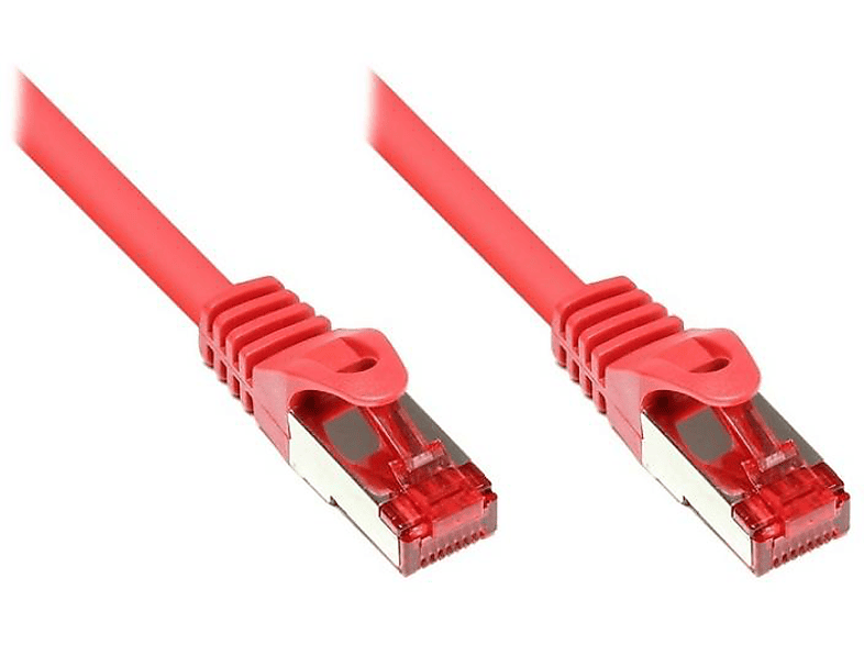 VARIA GROUP SO-31227 Patchkabel Cat.6, Rot