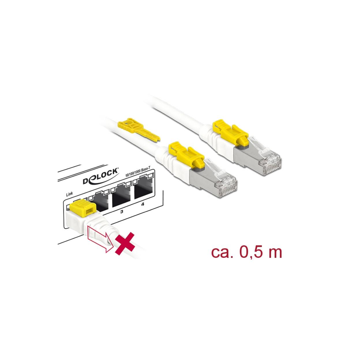 DELOCK Cat.6, Grau 85330 Patchkabel