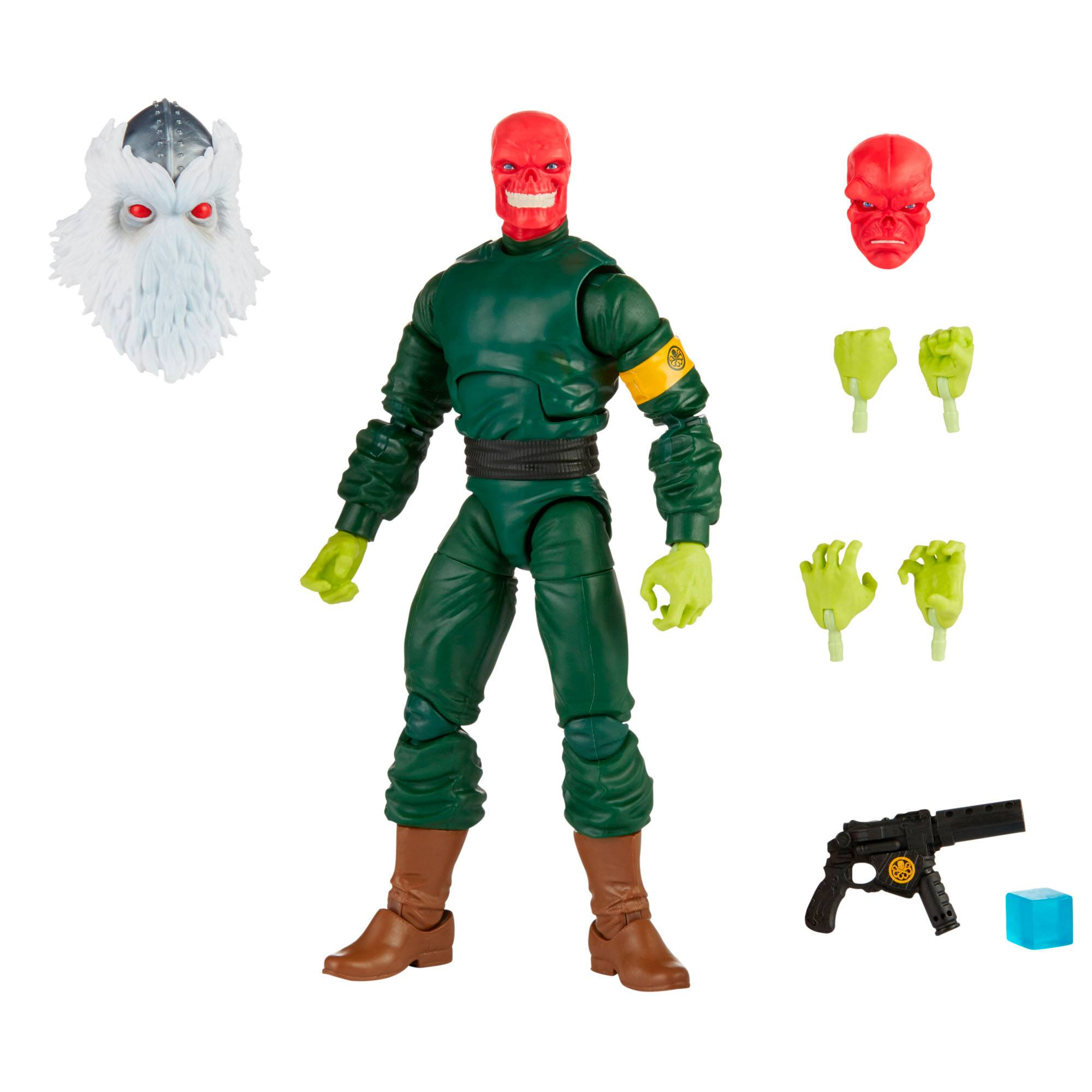HASBRO Actionfigur Figur: Legends Action Skull 15 Villains F3249 cm Marvel Red Super