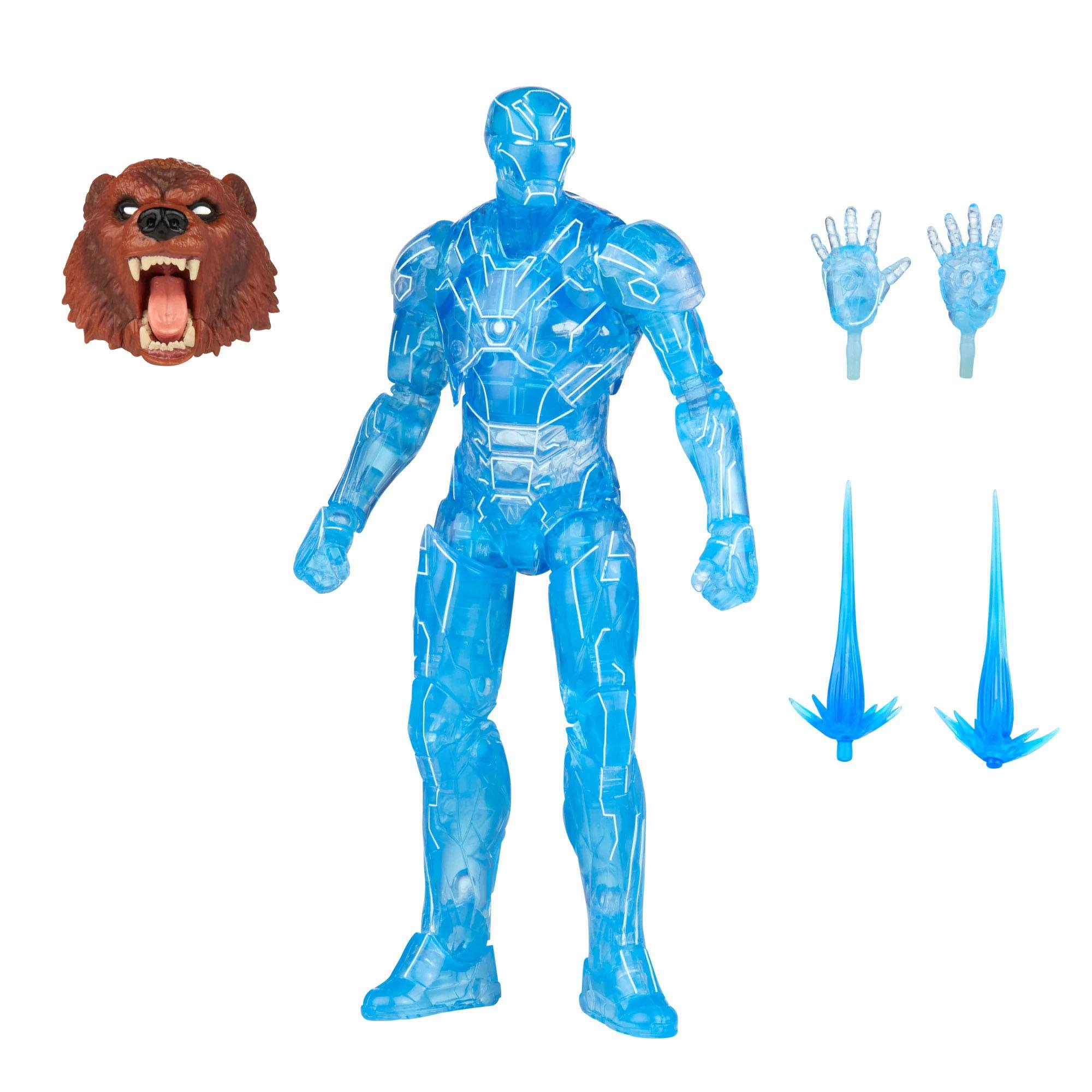 Man Legends Marvel Hologram Action Iron Iron Figur: HASBRO cm Man F0358 Actionfigur 15