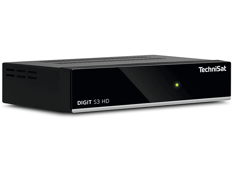 Digit TECHNISAT (HDTV, HD V2 SAT-Receiver S3 DVB-S2, schwarz) DVB-S,