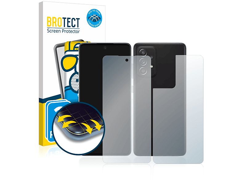brotect Pellicola Copertura Completa per Huawei P30 2 Pezzi - Full-Cover 3D Curvo