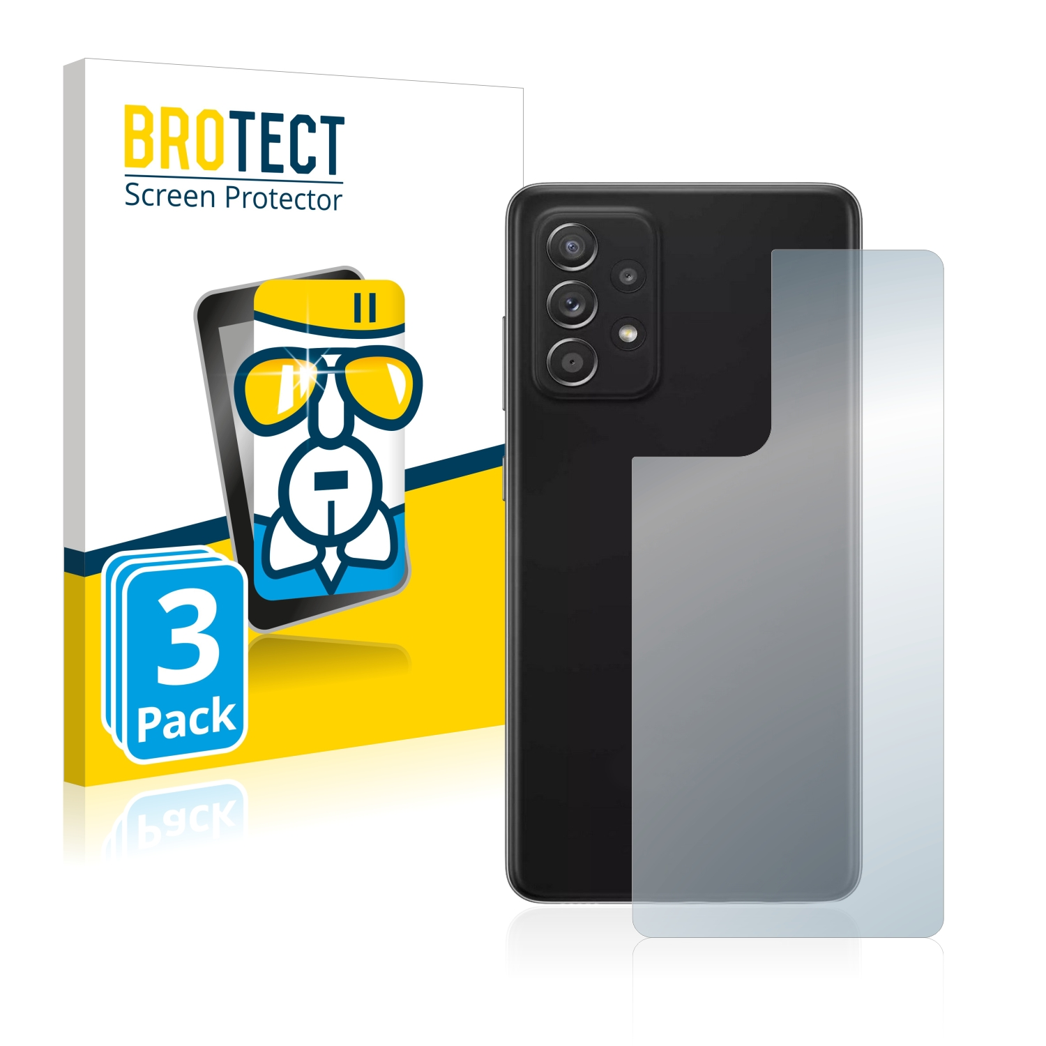Galaxy 3x Airglass Schutzfolie(für A52) BROTECT Samsung klare